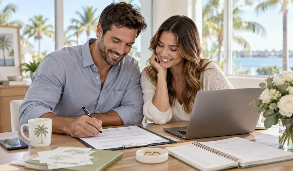 Florida Marriage License Requirements: Waiting Period, Fees and the Premarital Course Discount
